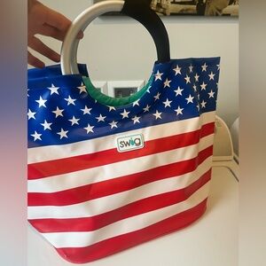 Swig Insulated Bag with Handles, American flag